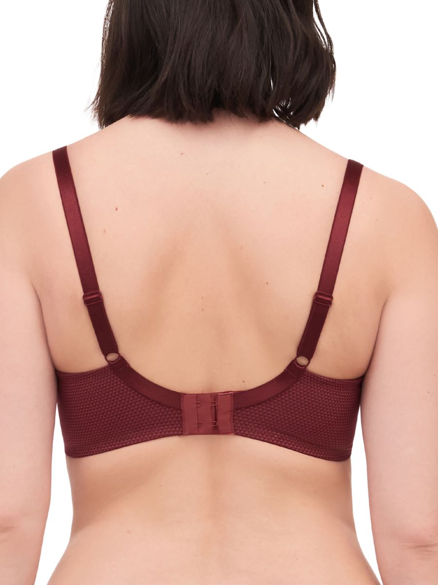red underwired plunge bra passionata brooklyn