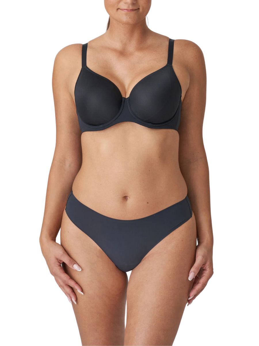 primadonna figuras non padded full cup seamless bra charcoal