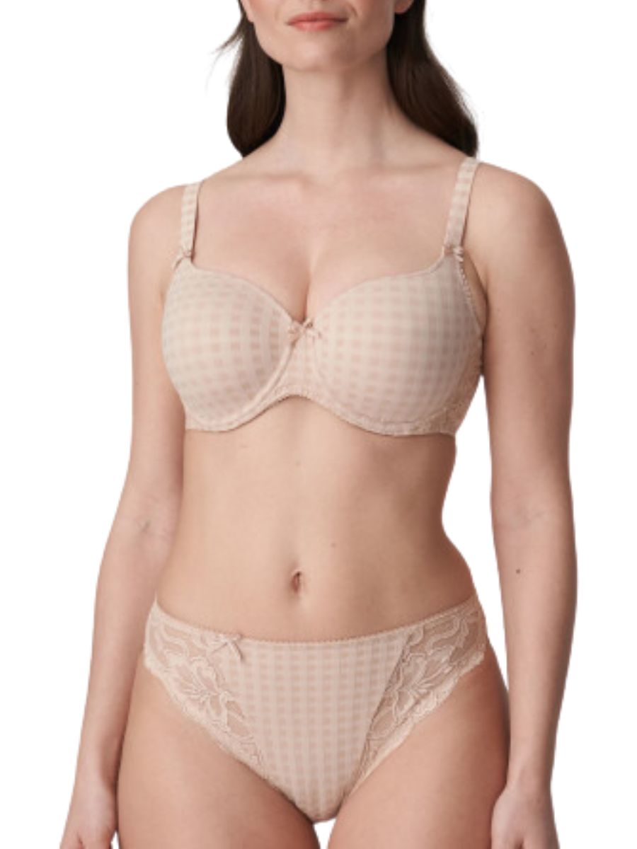 primadonna madison heart shape bra caffe latte