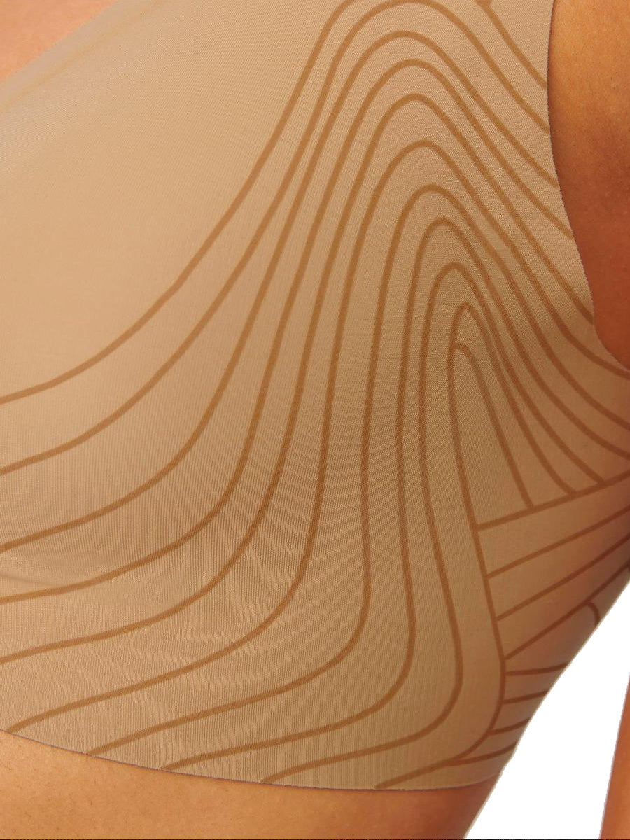 ZERO Feel Moulded Bralette - Cognac