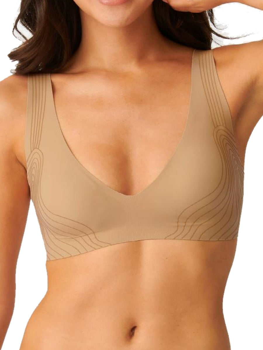 ZERO Feel Moulded Bralette - Cognac