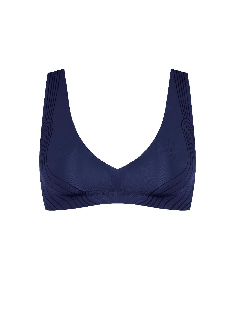 ZERO Feel Moulded Bralette - True Navy