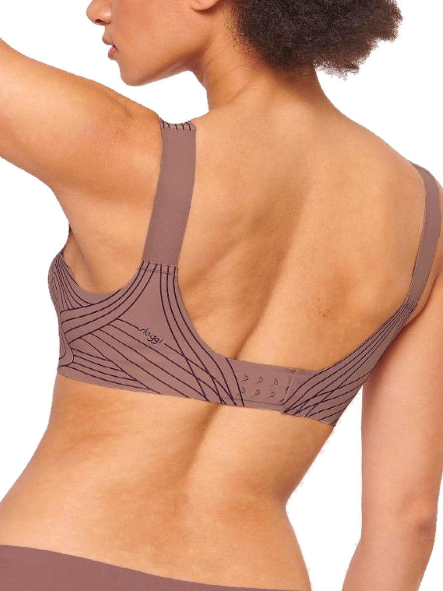 ZERO Feel Moulded Bralette - Cacao