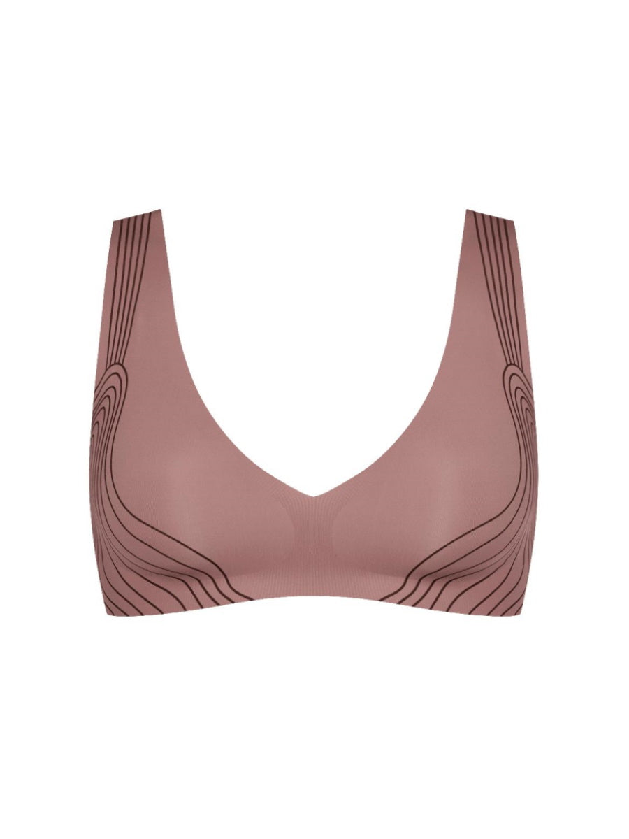 ZERO Feel Moulded Bralette - Cacao