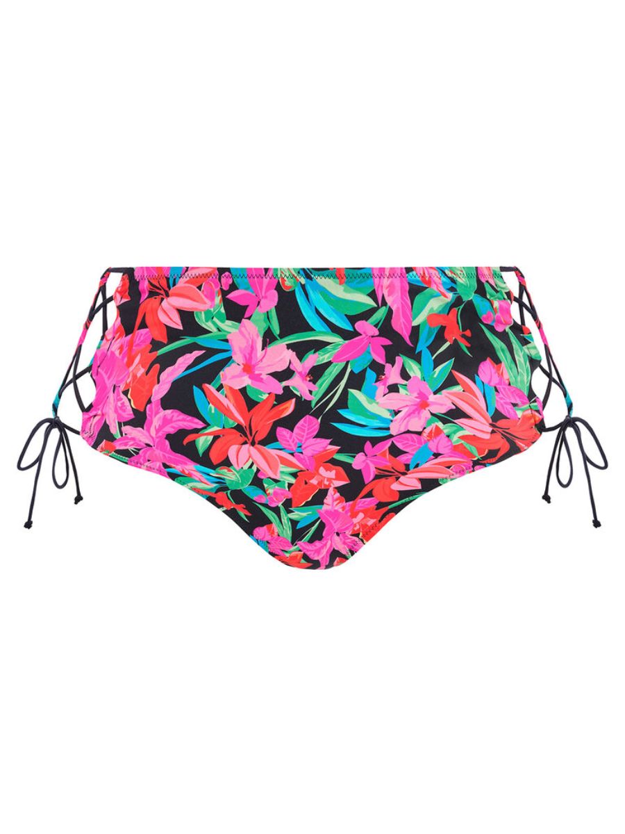 elomi savaneta bikini brief black pink