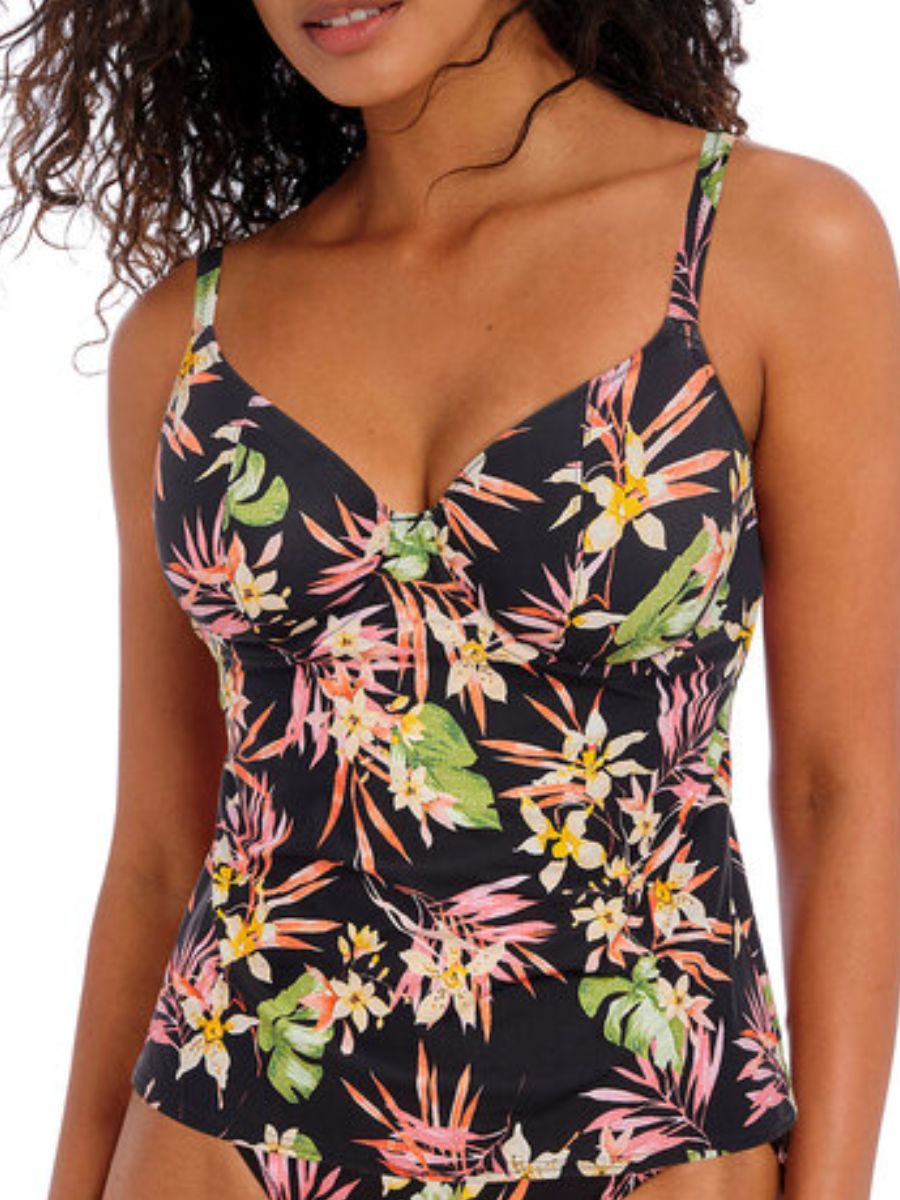 freya savanna sunset plunge tankini multi