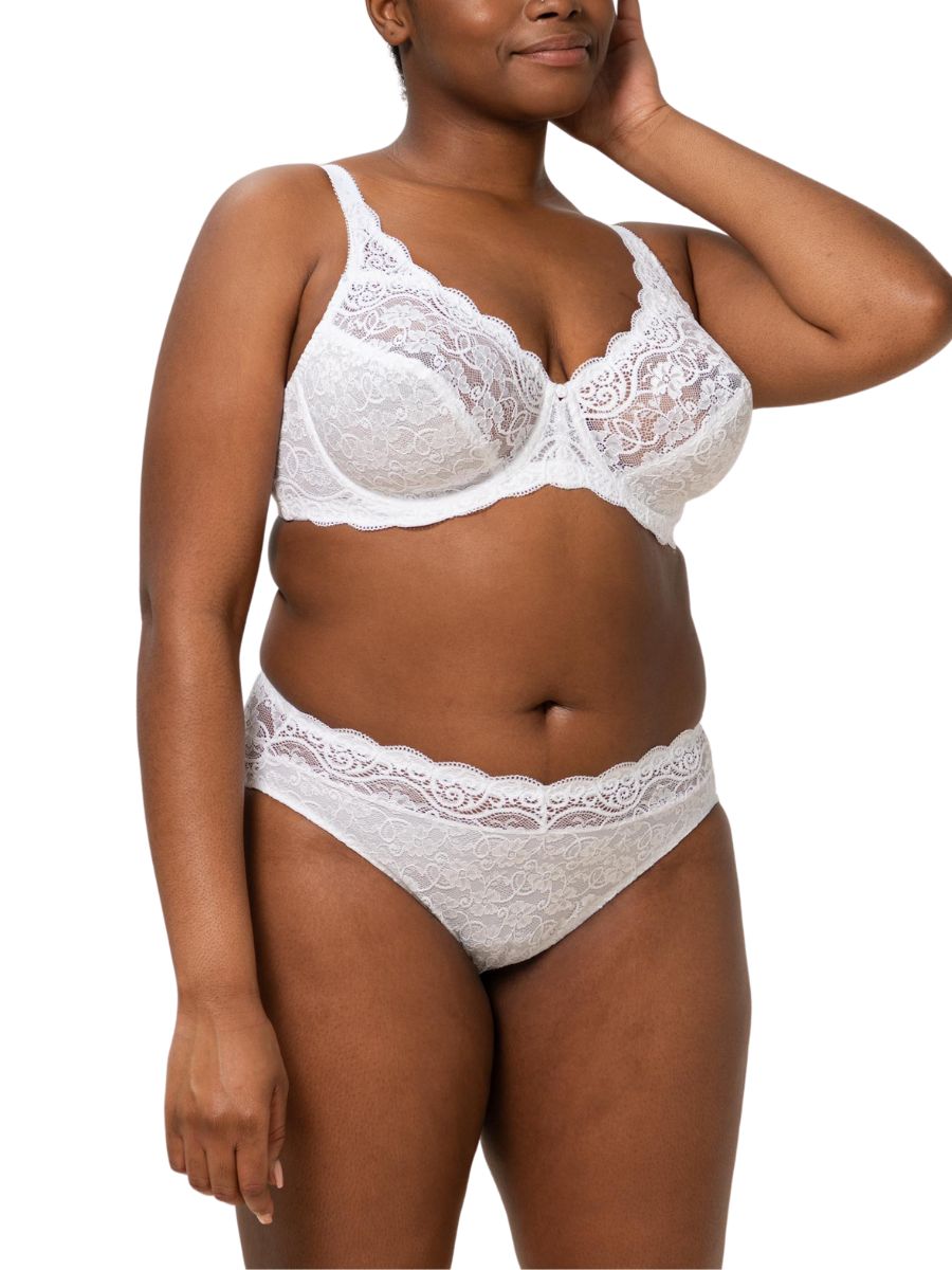 triumph amourette 300 high apex bra white