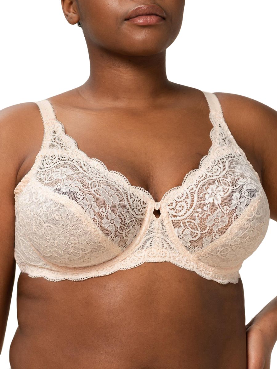triumph amourette 300 high apex bra orange highlight