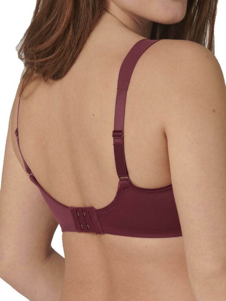triumph essential minimiser W bra Garnet Brown