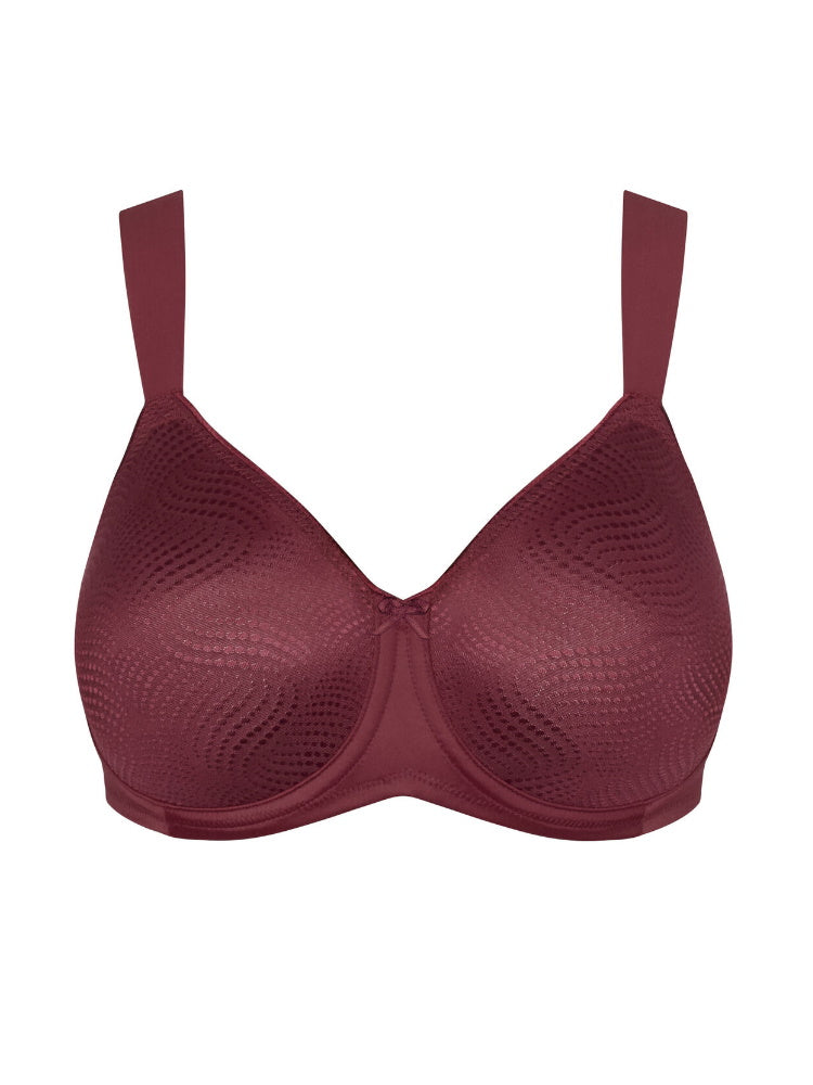 triumph essential minimiser W bra Garnet Brown