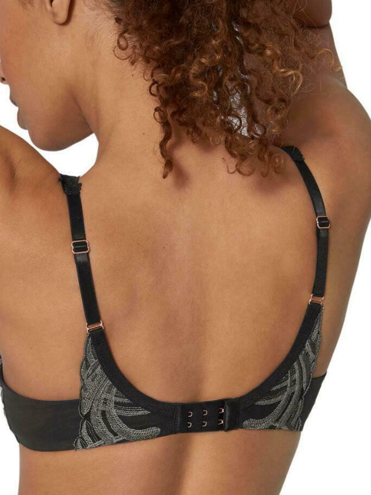 triumph lily florale wp bra black