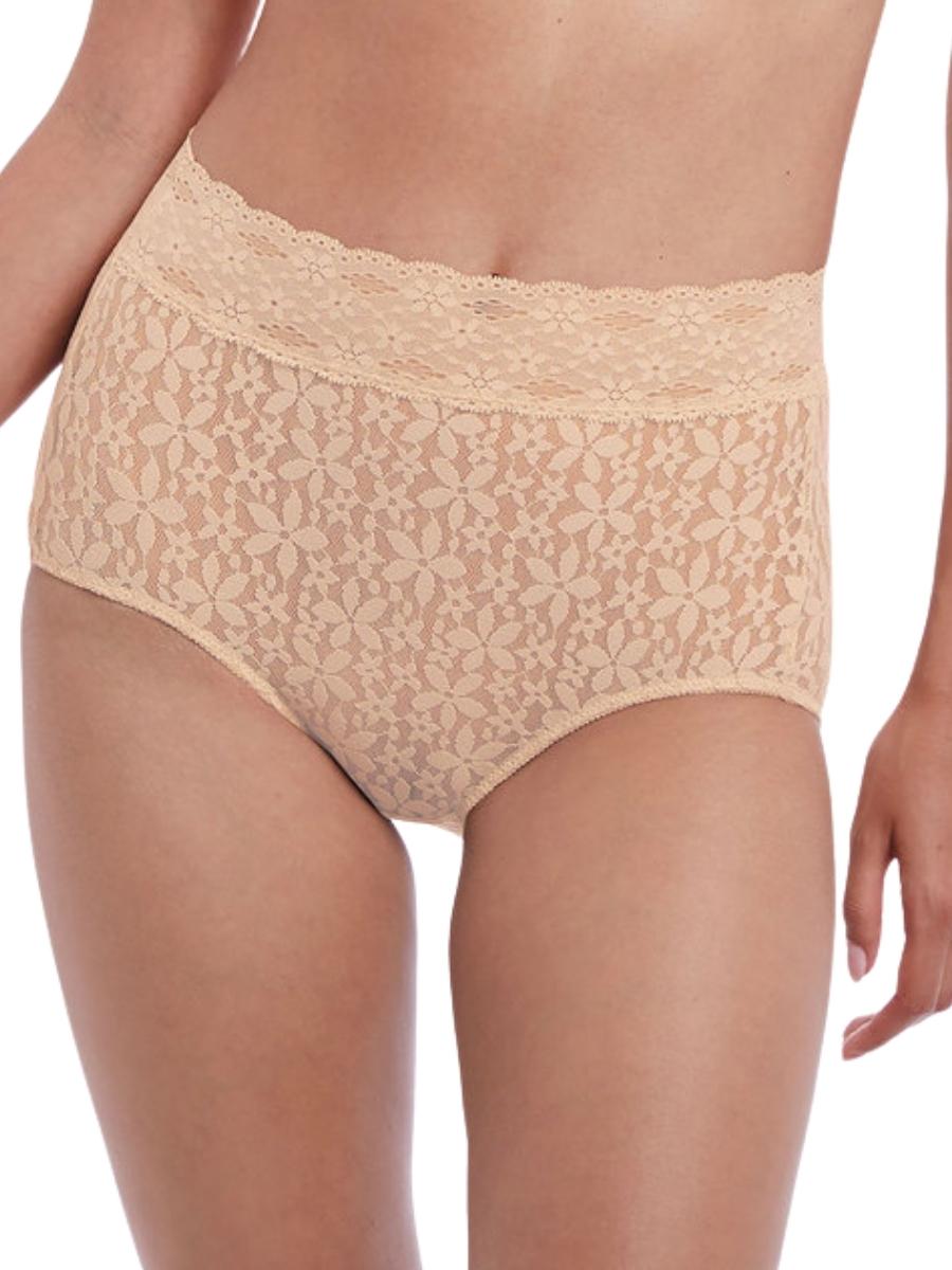 wacoal halo lace full brief