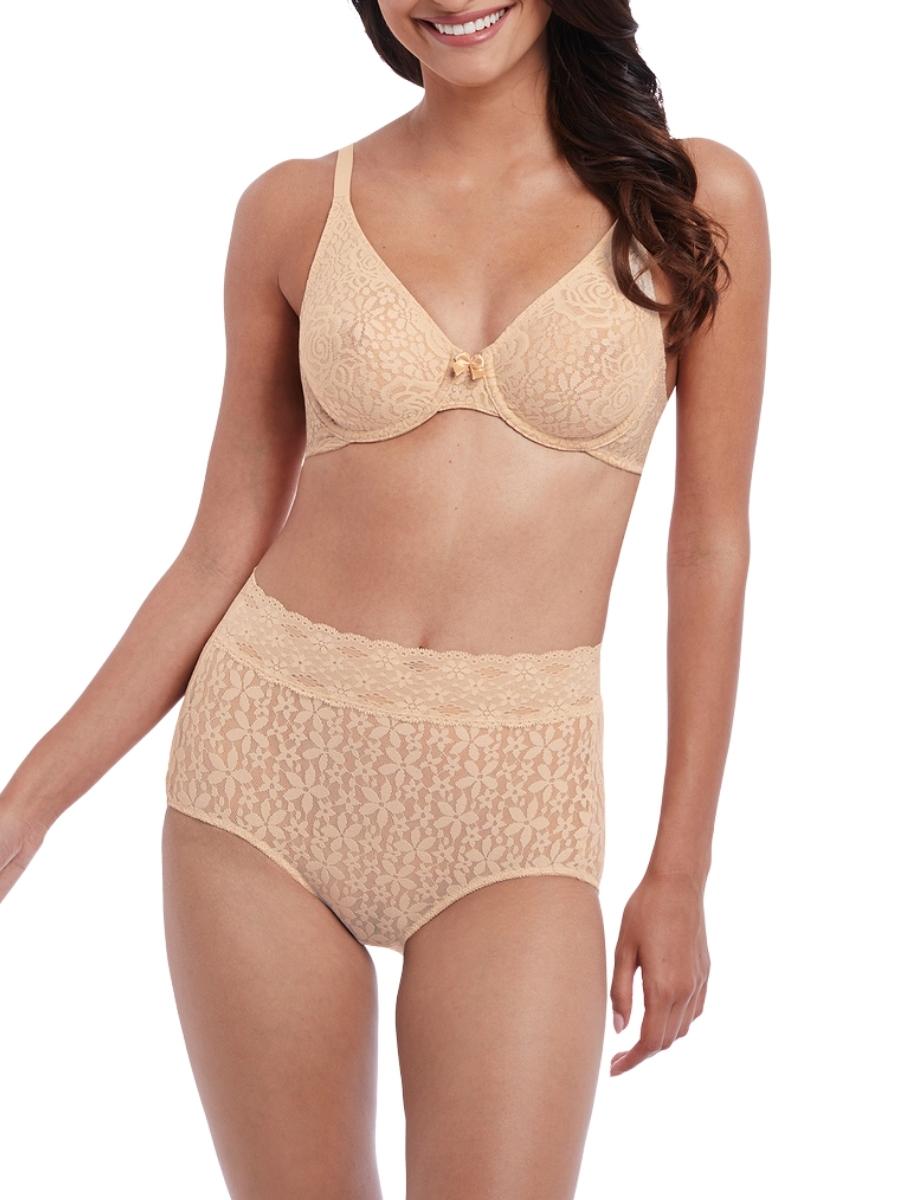 wacoal halo lace full brief