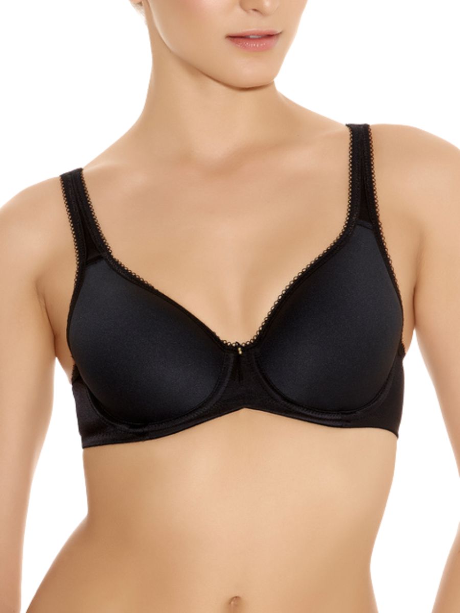 wacoal basic beauty contour spacer bra black