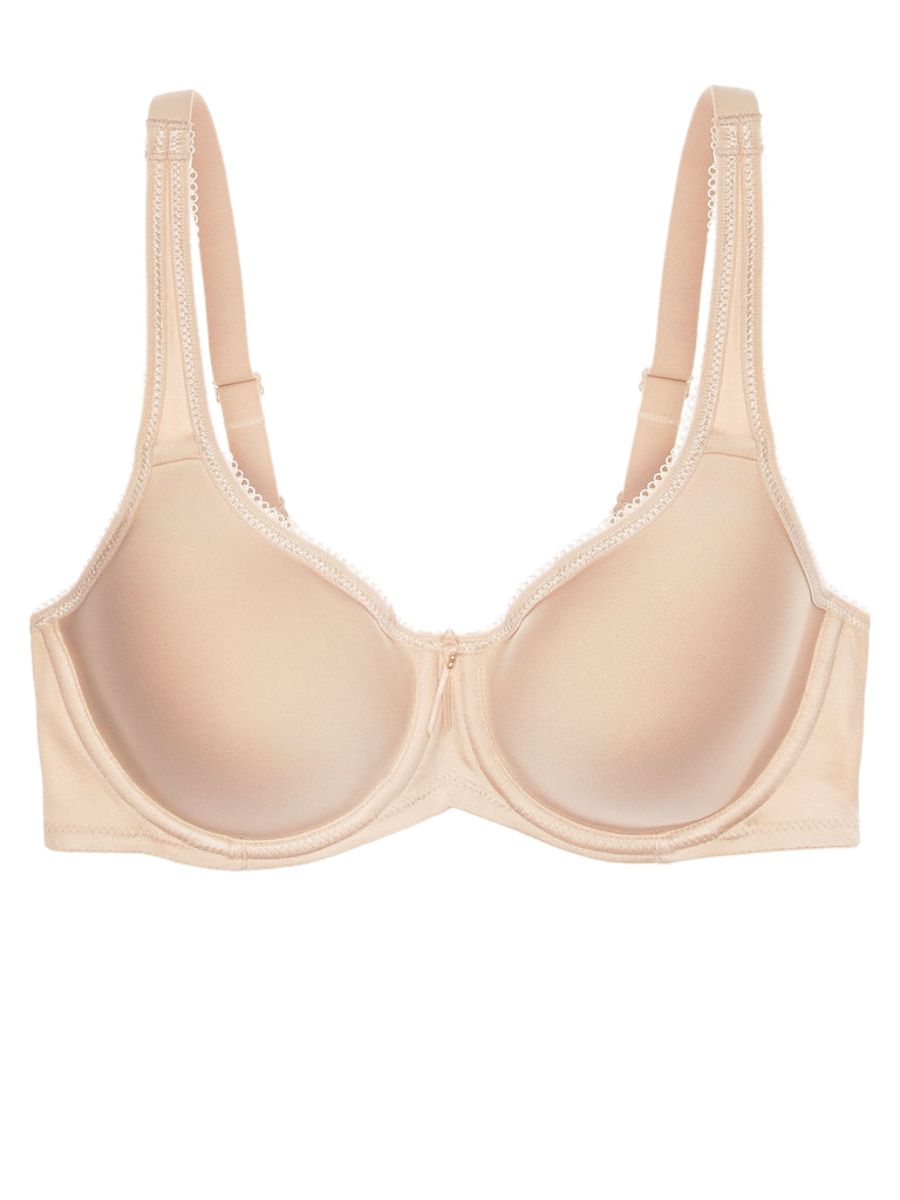 wacoal basic beauty contour spacer bra nude