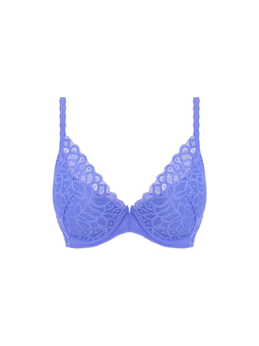 wacoal raffine plunge bra bluebell