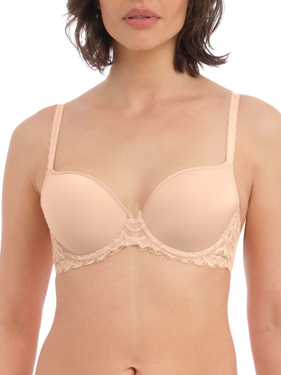wacoal raffine underwired contour bra frappe