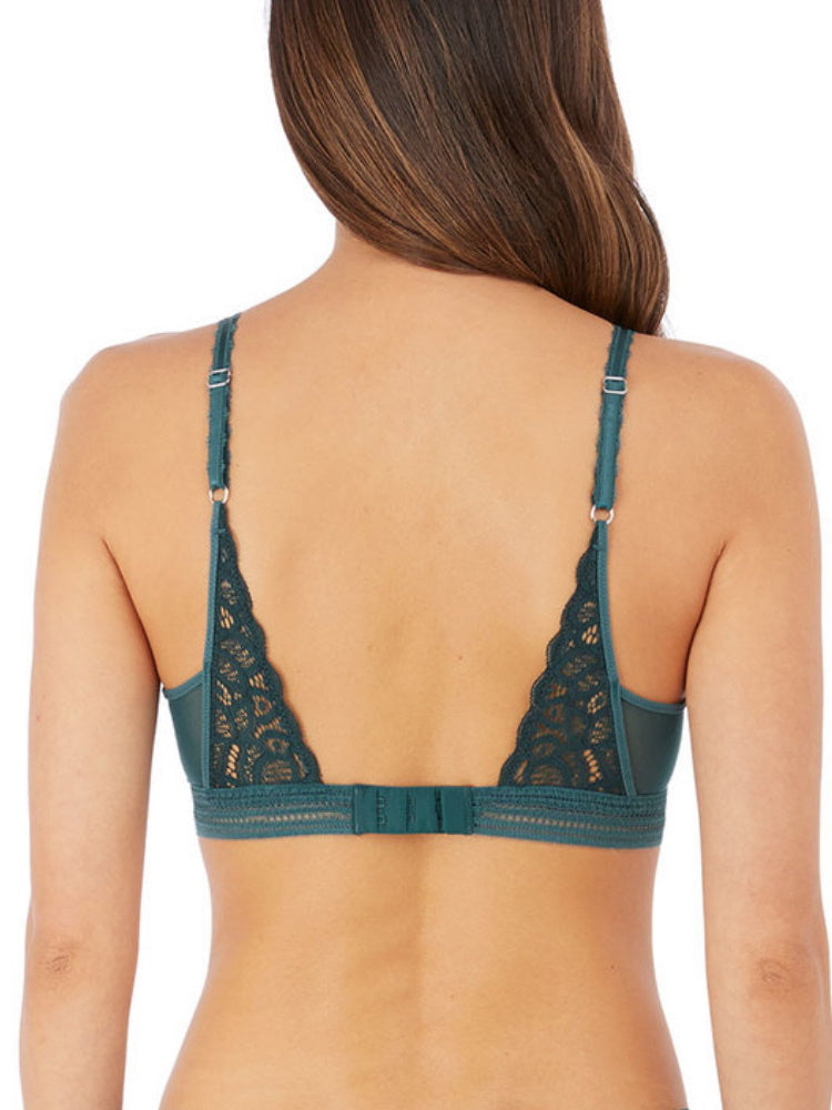 green plunge wacoal bralette