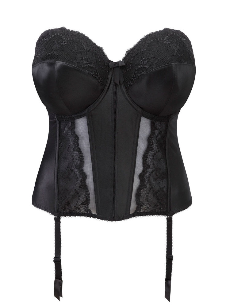 Black Underwired Basque