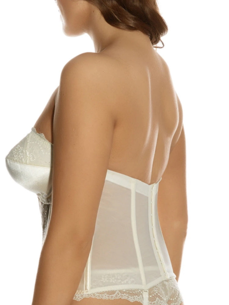 Cream Underwired Basque