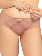 Pink Mid Rise Shorts