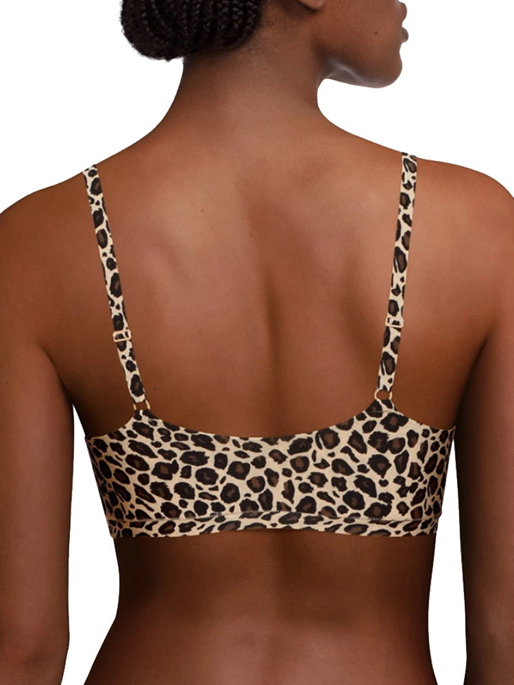 Leopard Print Non Wired Bralette