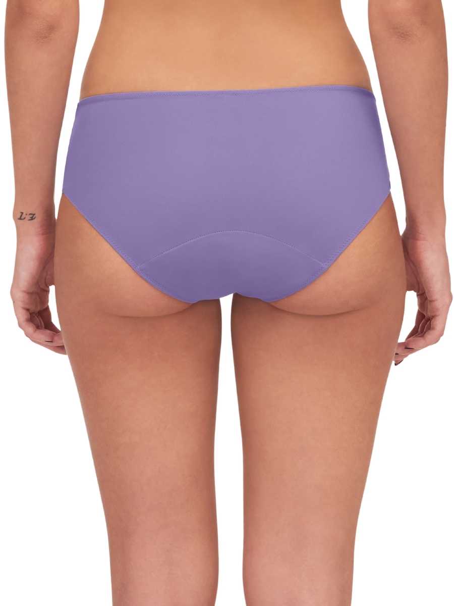 chantelle life essential hipster period pants purple