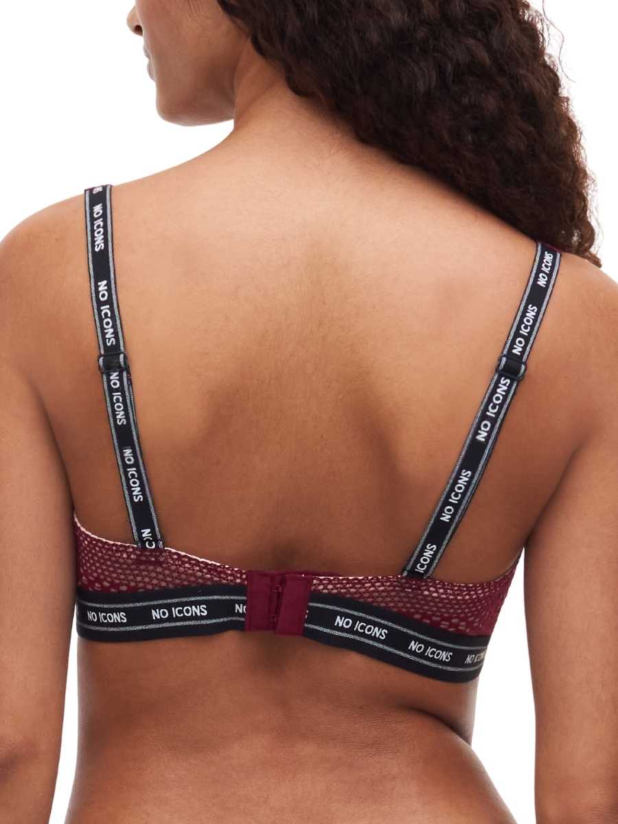 chantelle x no icons underwired bra pink