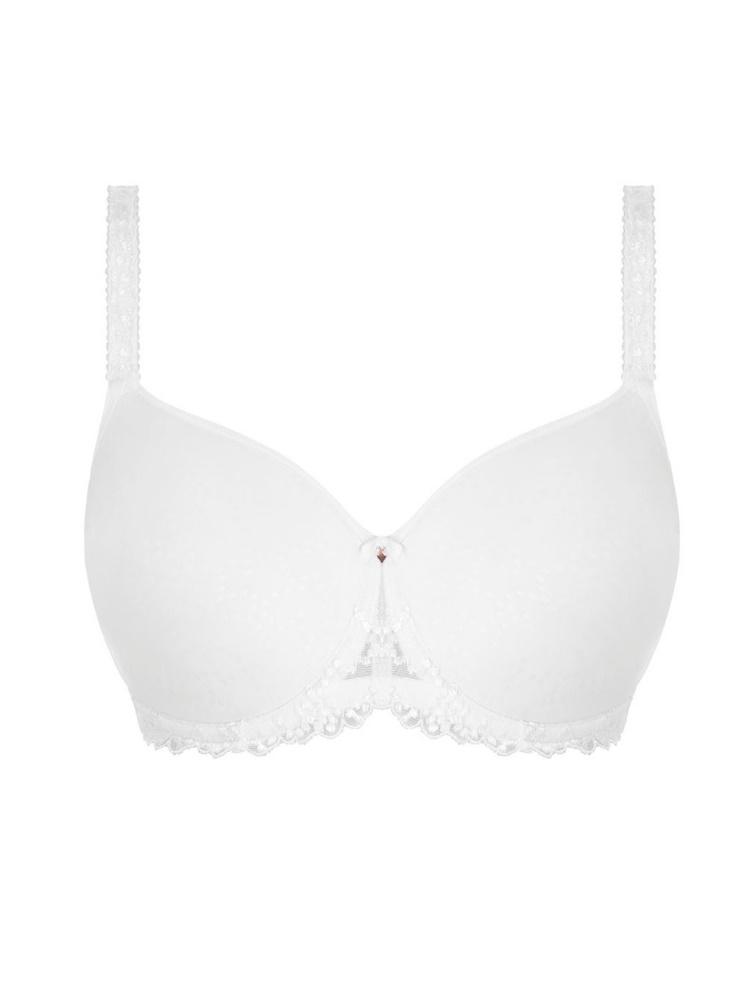 White Moulded Spacer Underwired Bra