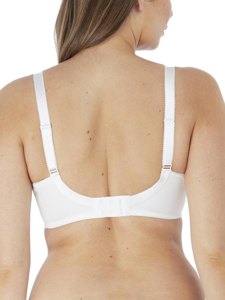 White Side Support Full Cup Bra