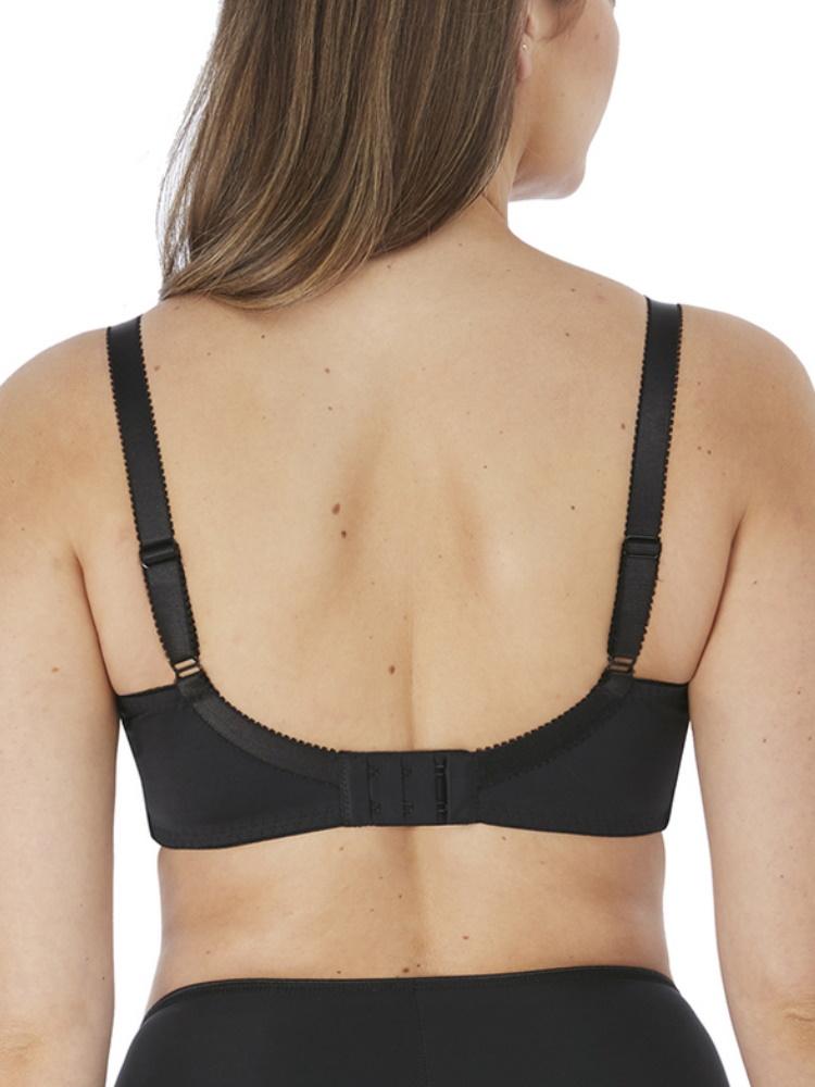 Black Half Cup Underwired Bra