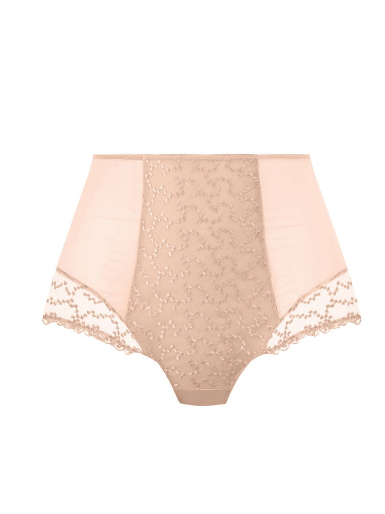 Beige Mid Rise Brief