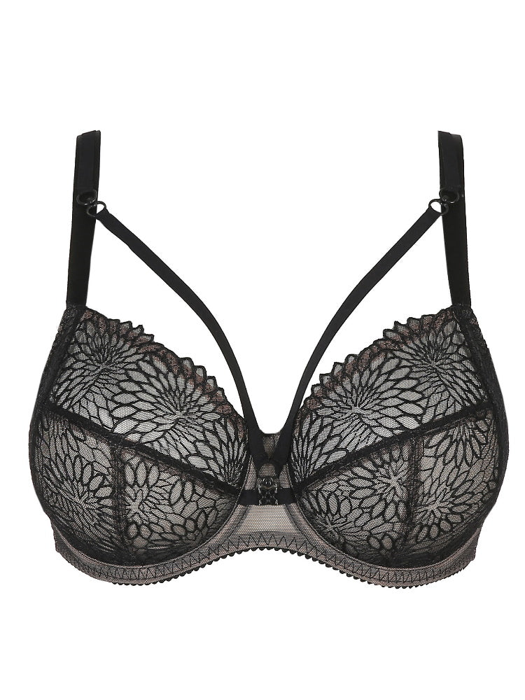 Black Full Cup Underwired Bra