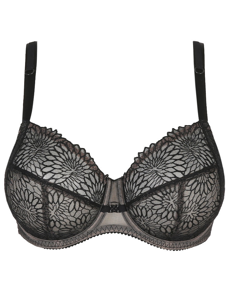 Black Full Cup Underwired Bra