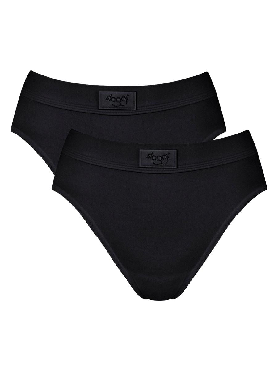 black sloggi tai briefs