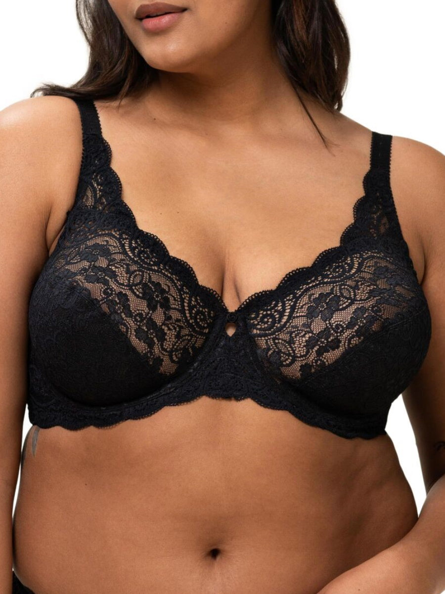 triumph amourette 300 high apex bra black