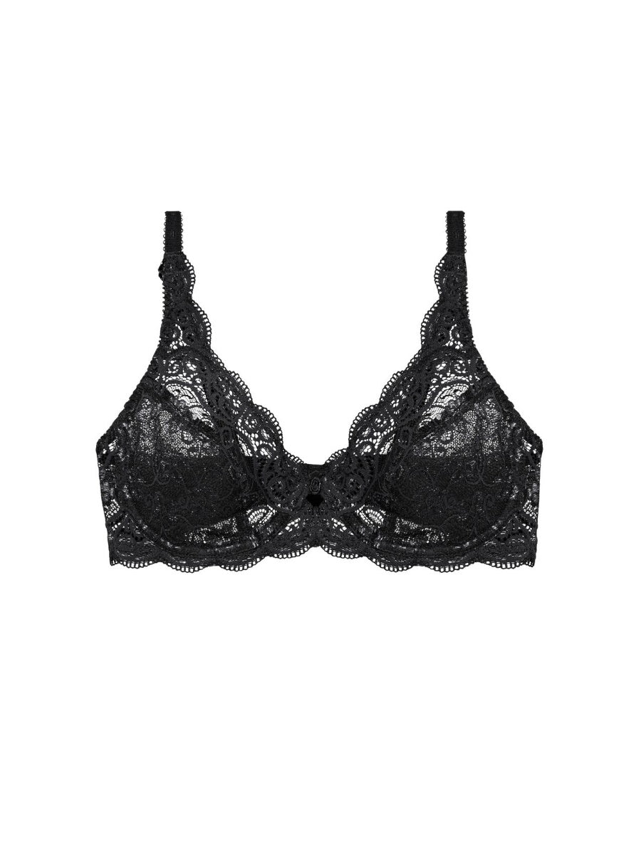 triumph amourette 300 high apex bra black