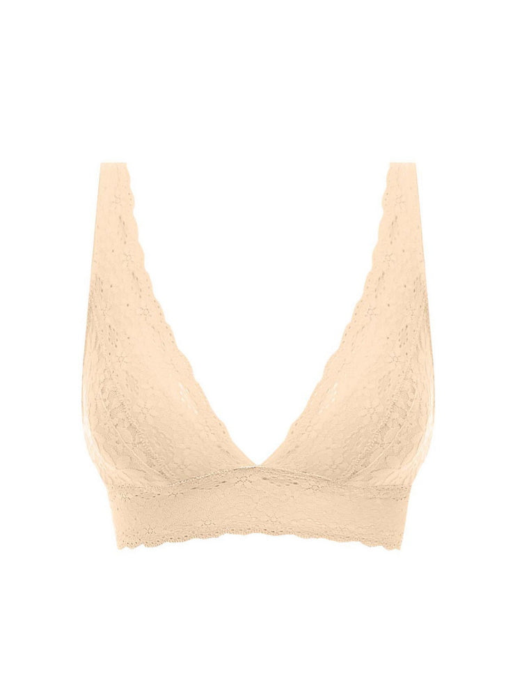 beige soft cup bralette