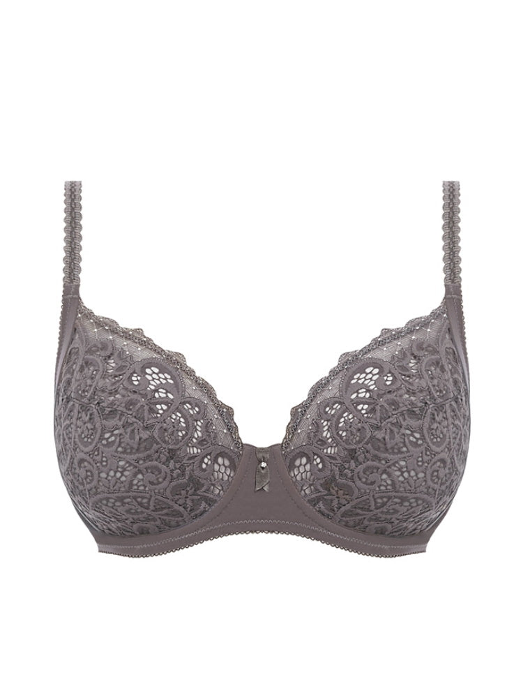 wacoal lace essentiel bra grey