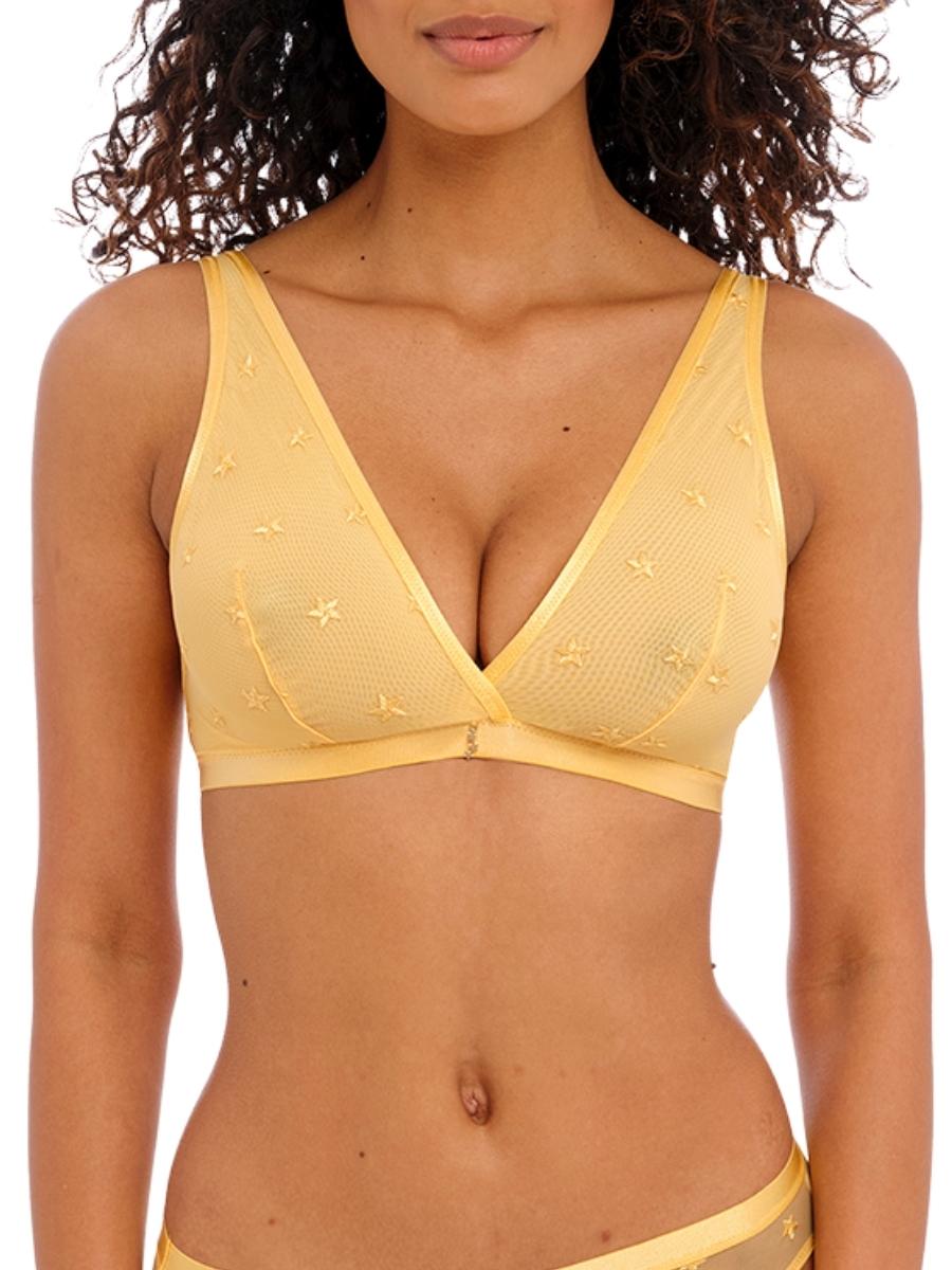 freya yellow bralette