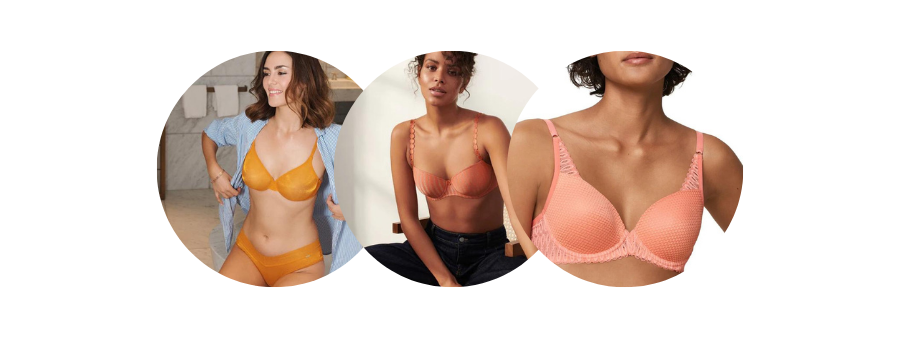 Orange Bras
