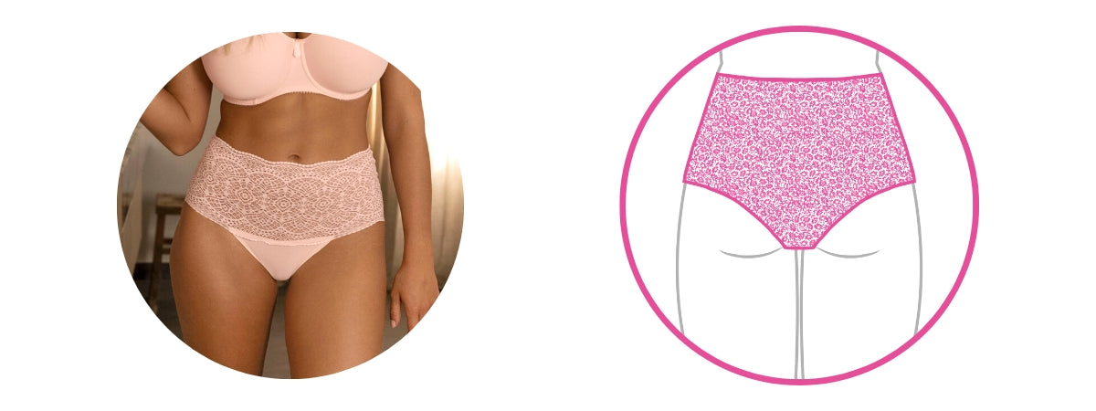high waist knickers