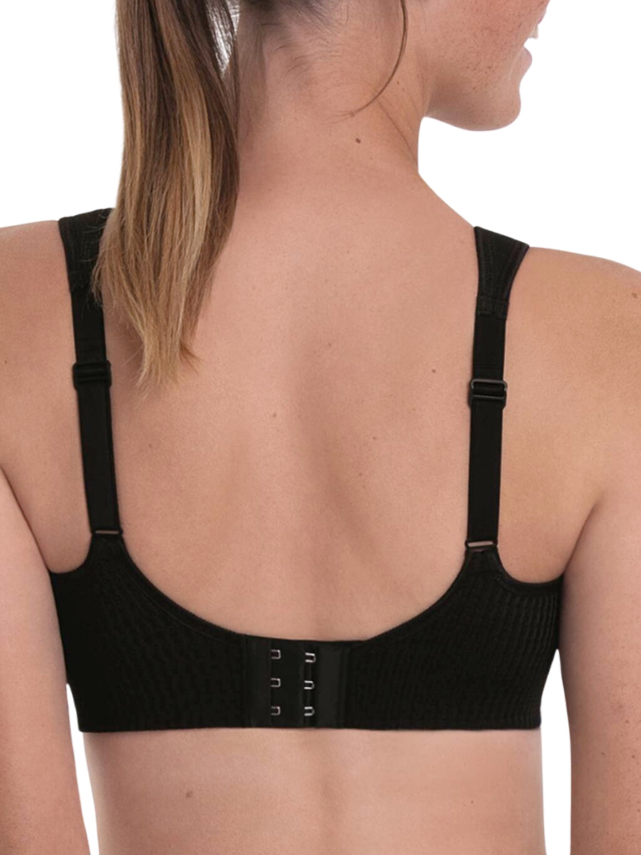 Air Control DeltaPad Sports Bra - Black