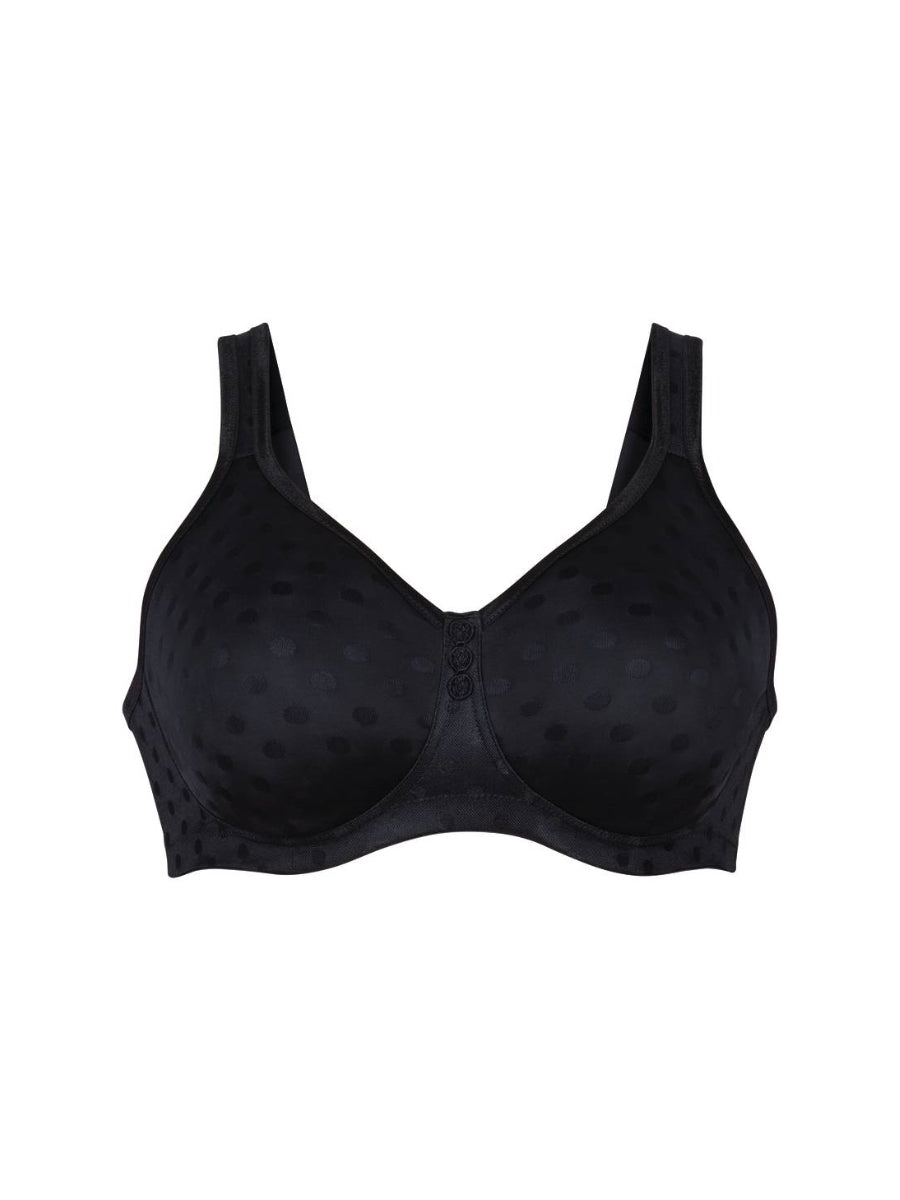 Anita Women's Beauty Shaper Comfort Bra 5890, Non-Wired, Seamless, Size 38E, Black