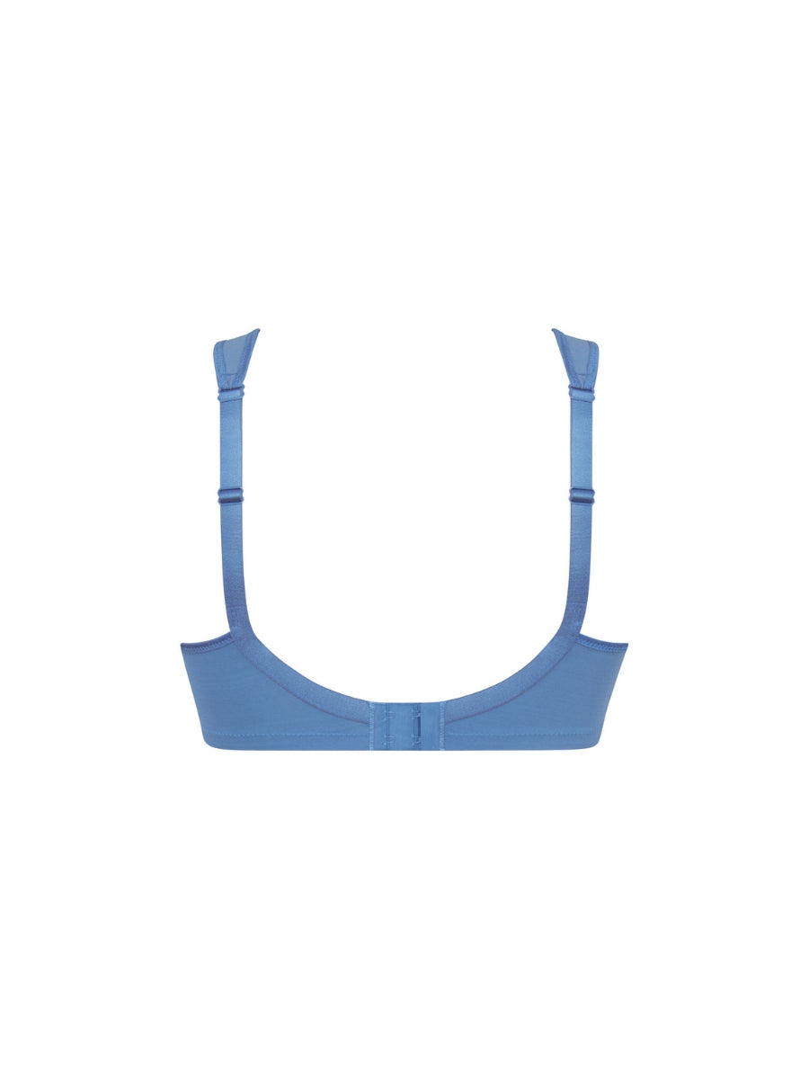 Clara Moulded Comfort Soft Cup Bra - Blue Heaven