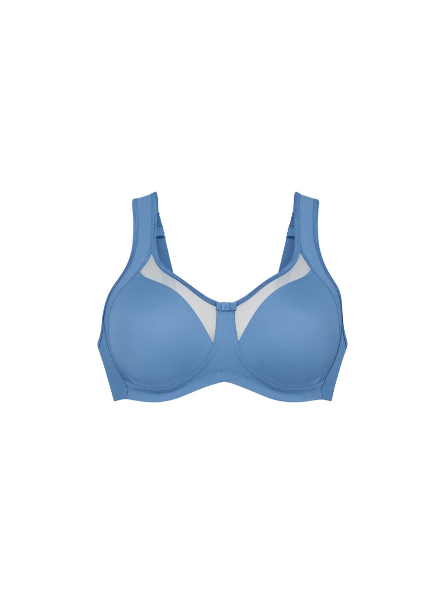 Clara Moulded Comfort Soft Cup Bra - Blue Heaven
