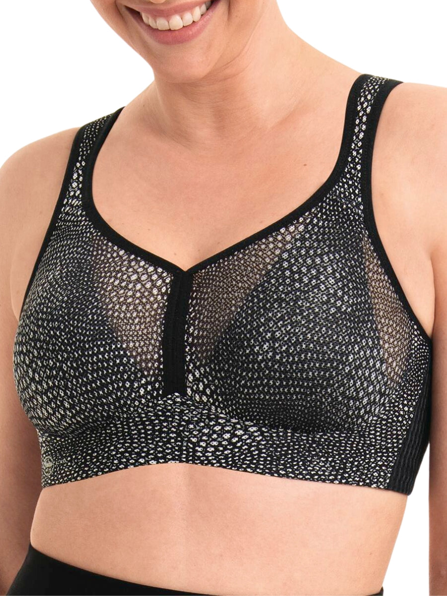 Air Control Deltapad Sports Bra - Bubble Grey