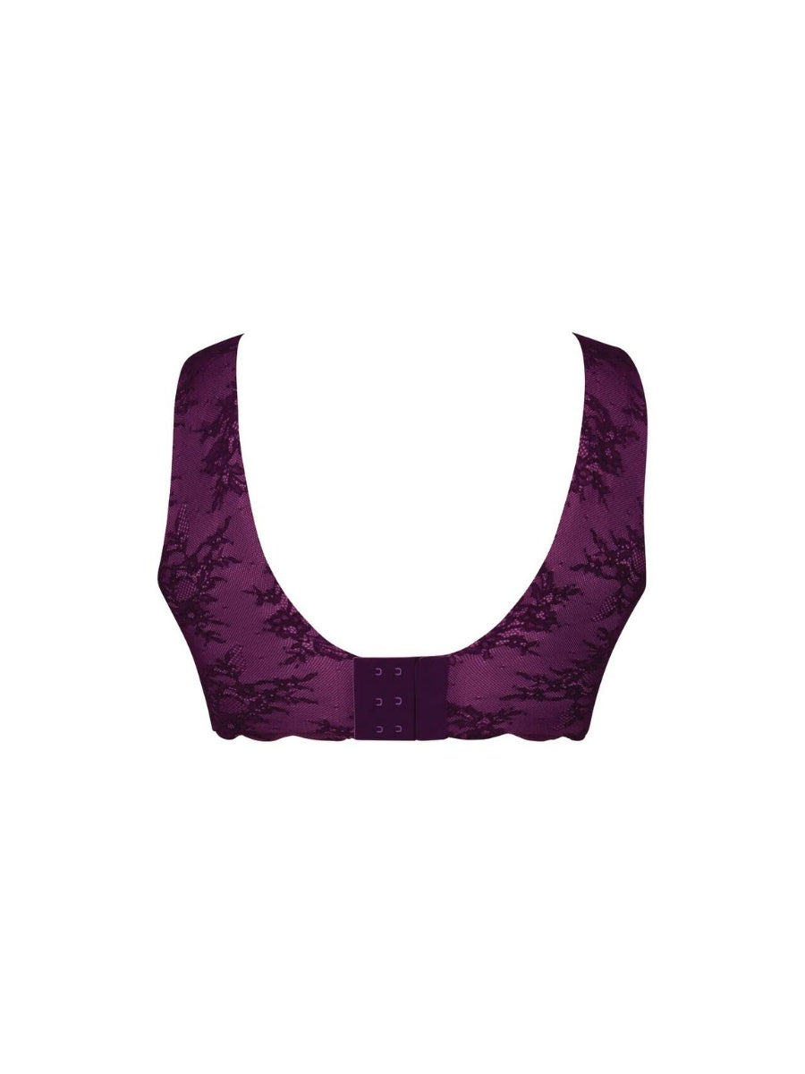 Essential Lace Bralette - Purple
