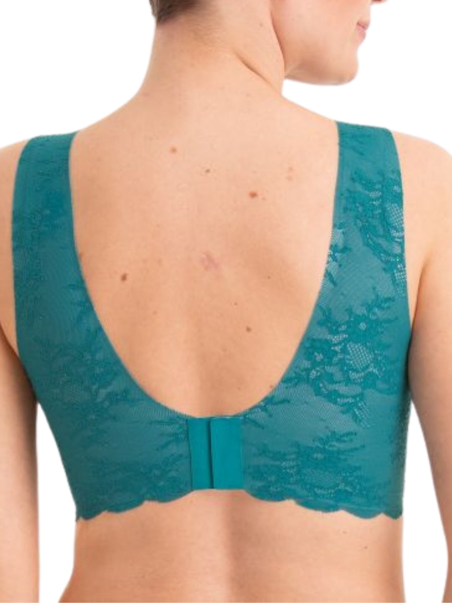 Essential Lace Bralette - Light Smaragd