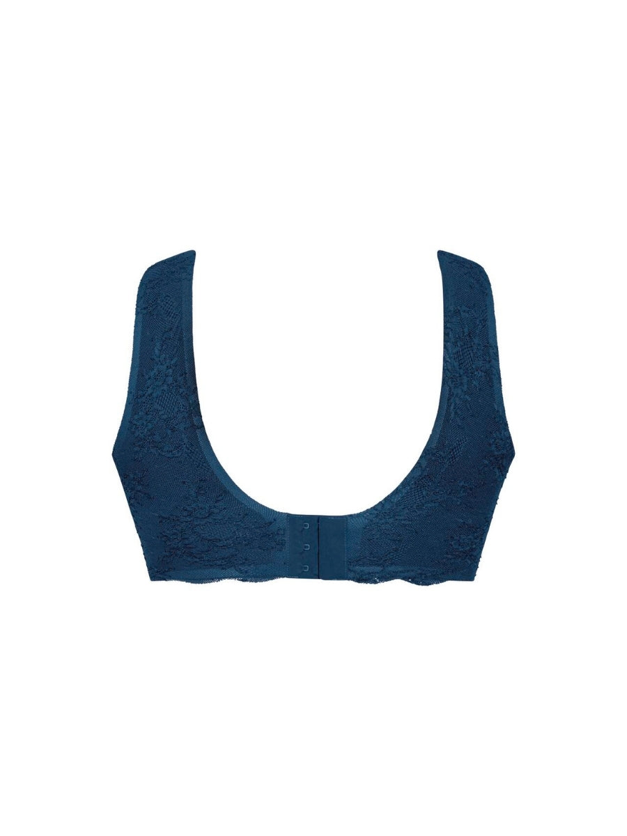 Essential Lace Bralette - Maritime Blue